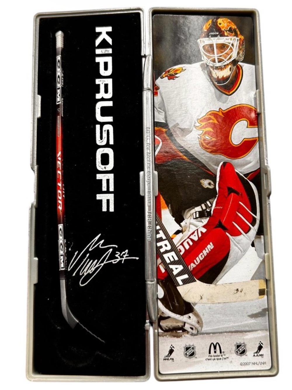 McDonalds 2006-07 Mikku Kiprusoff Star Sticks